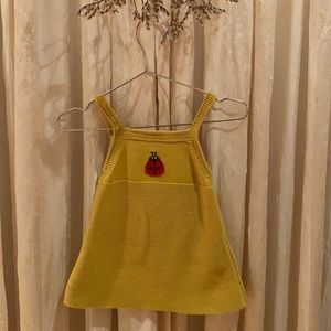 Next Baby UK • Ladybug Knit Pinafore Dress